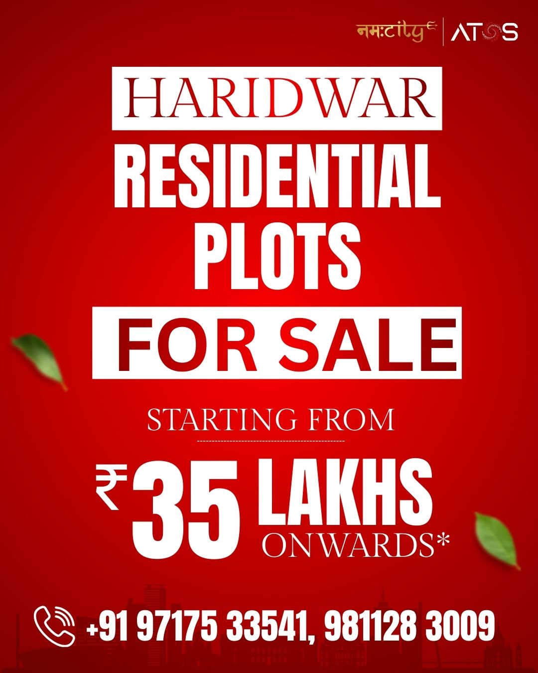 Real Estate Plot Ad